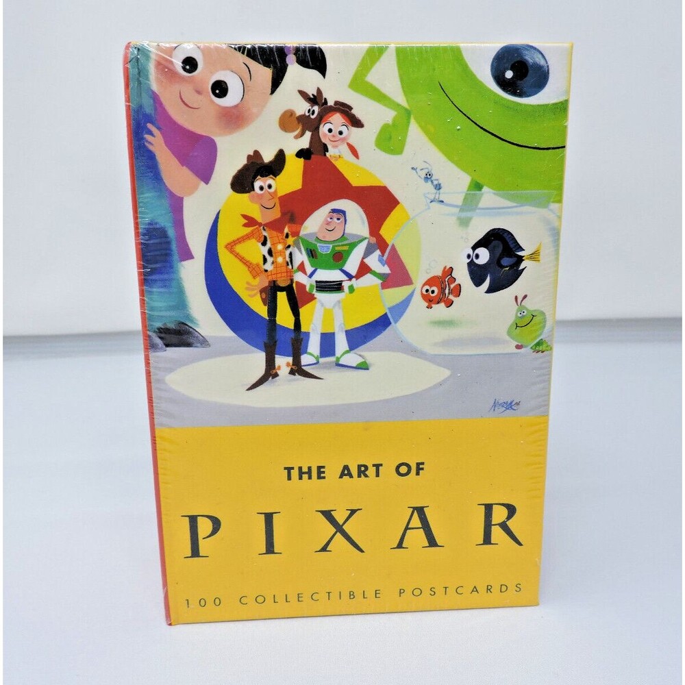 Art of Pixar: 100 Collectible Postcards In Box Pixar’s 20th Anniversary